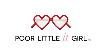 Poor Little It Girl - Fashion Blog. Logo Design and Branding.